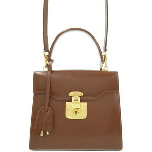 Gucci Ladylock 2way Handbag Black